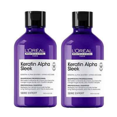 L'Oreal Professionnel Keratin Alpha Sleek Shampoo in Purple
