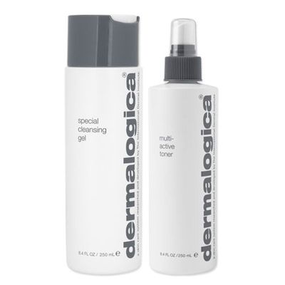Dermalogica Special Cleansing Gel & Multi-active Toner in Clear | Size: 250ml - Thumbnail 2