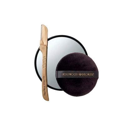 Hollywood Browzer The Dermaplaning Starter Kit - Classic Gold
