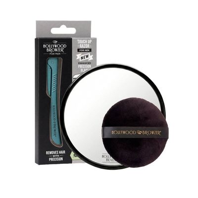 Hollywood Browzer Men's Precision Blade Starter Kit - Single - Thumbnail 2