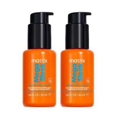 Matrix Double Mega Sleek Topcoat in Orange