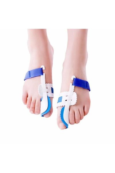 Aquarius Orthopedic Foot Bunion Corrector and Straightener - Blue