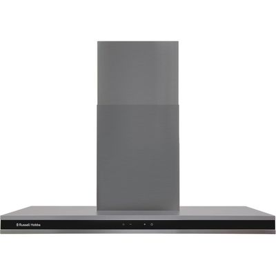 RUSSELL HOBBS RHGCH903DS Midnight Collection Chimney Cooker Hood - Dark Steel, Silver/Grey