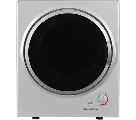 RUSSELL HOBBS RH3VTD800S 2.5 kg Vented Tumble Dryer - Silver, Silver/Grey