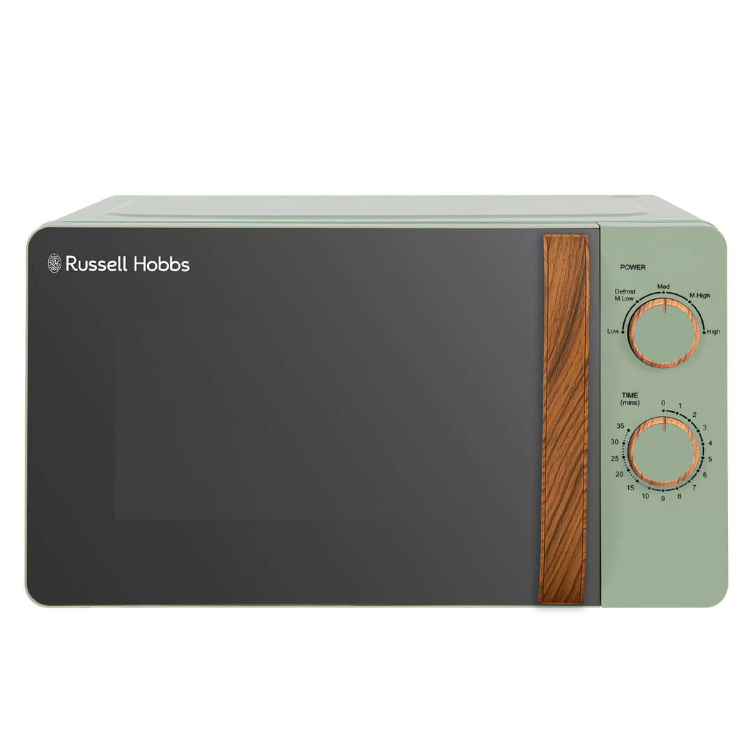 Russell Hobbs 17L Freestanding Solo Microwave - Matte Green - Image 1
