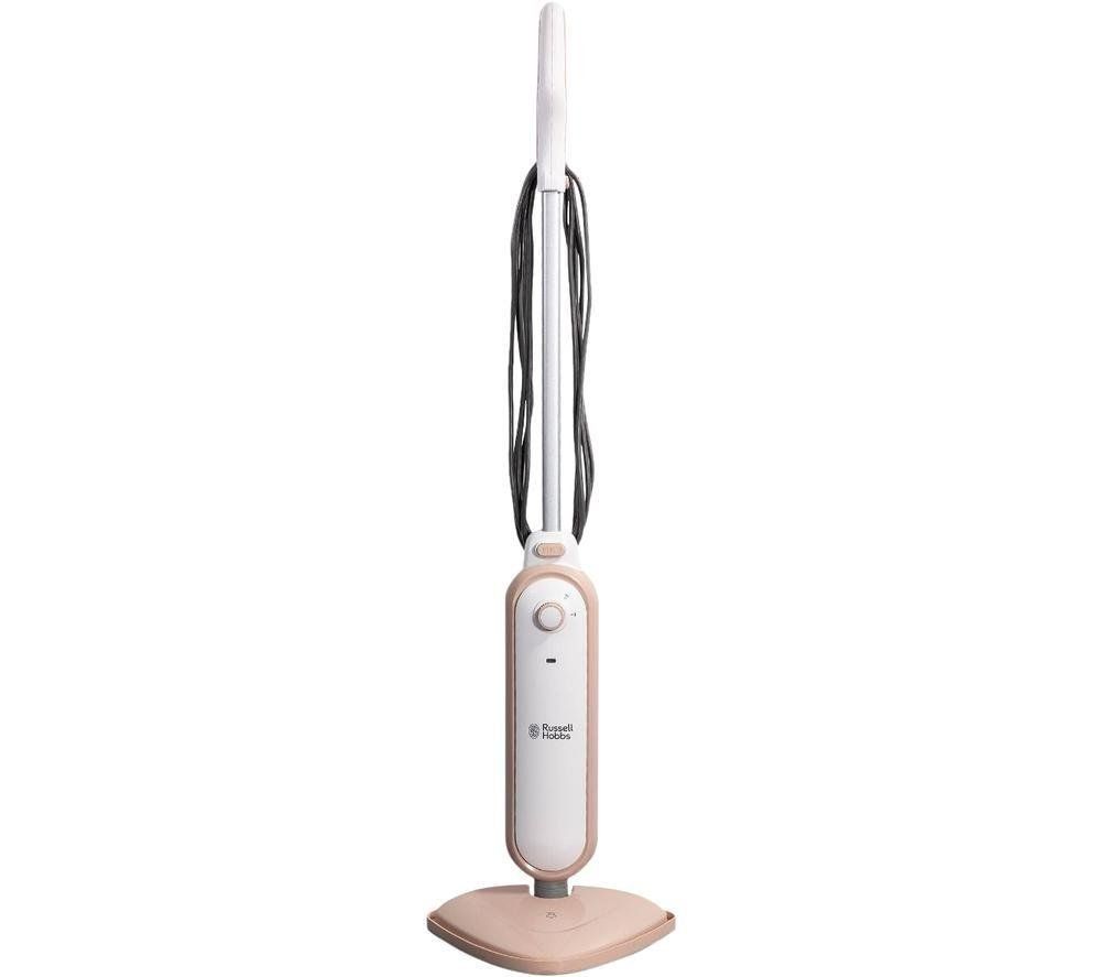 RUSSELL HOBBS Steam & Clean RHSM1001BP-G Steam Mop - Blush Pink, Pink - Image 1
