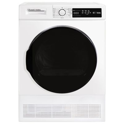 Russell Hobbs 11 Series 8kg Condenser Tumble Dryer - Sensor Dry - White