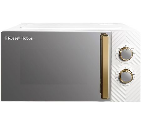Russell Hobbs Groove RHMM723 17L Compact Freestanding Solo Microwave - White