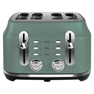 RANGEMASTER RMCL4S201MG 4-Slice Toaster - Green, Green