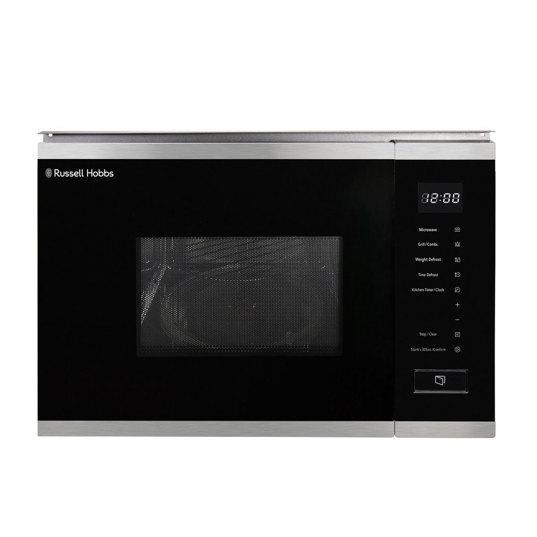 RUSSELL HOBBS RHBM2002SS Built-in Microwave with Grill - Stainless Steel, Stainless Steel - Image 1