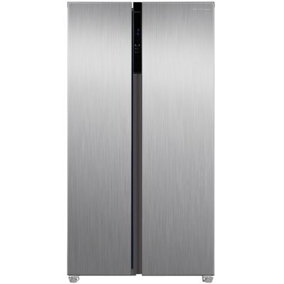 RUSSELL HOBBS RH90AFF201SS American-Style Fridge Freezer - Stainless Steel, Stainless Steel