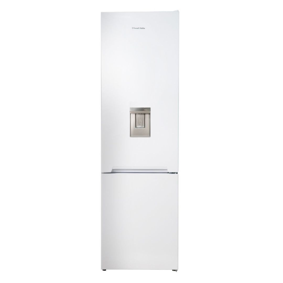 Russell Hobbs 279 Litre 70/30 Freestanding Fridge Freezer with Water Dispenser - White - Image 1