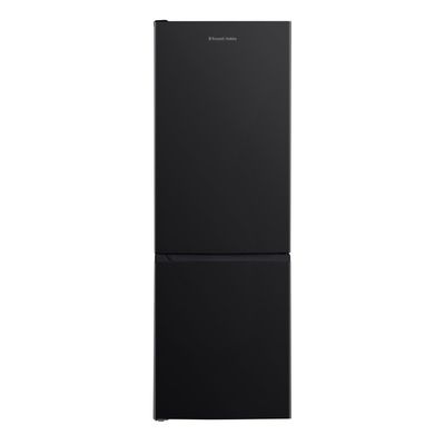 RUSSELL HOBBS RH186FFFF60B/01 70/30 Fridge Freezer - Black, Black