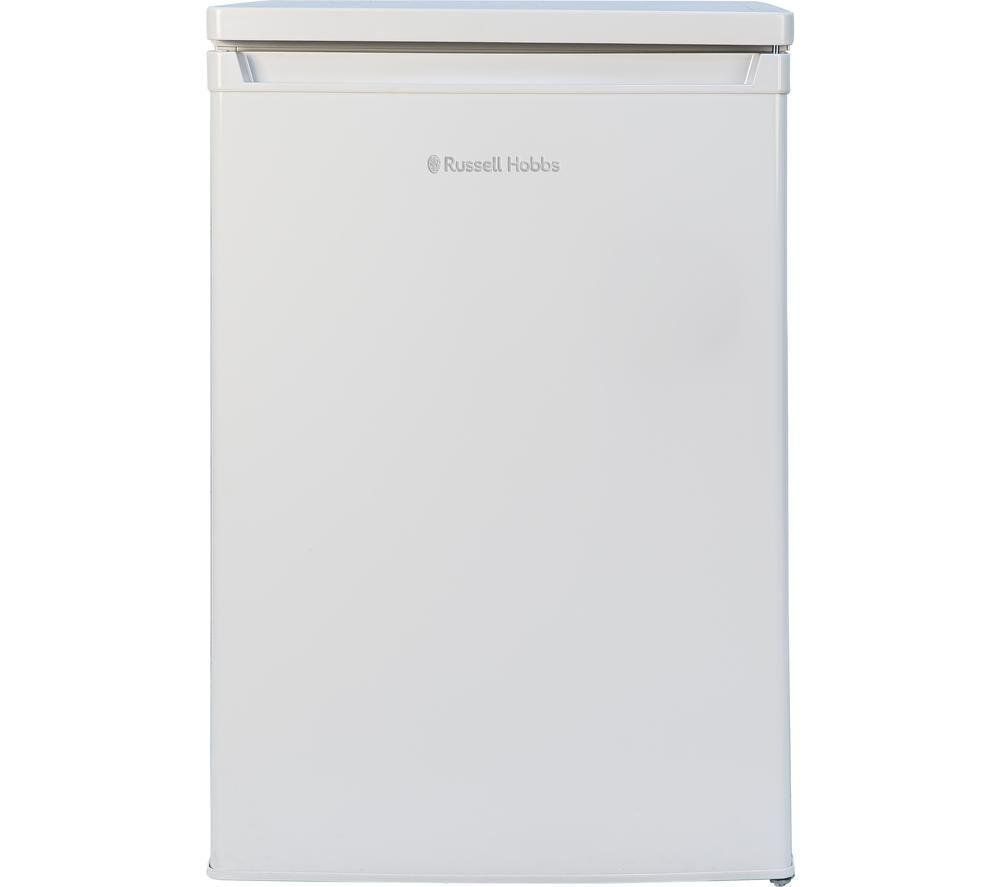 Russell Hobbs 127 Litre Freestanding Under Counter Fridge - White - Image 1