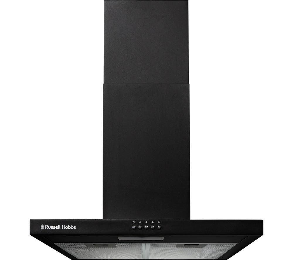 Russell Hobbs 60cm Chimney Cooker Hood - Black - Image 1