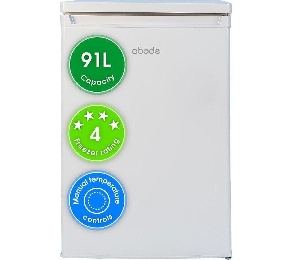 ABODE A85UCFZ552E1W Undercounter Freezer - White, White - Image 1