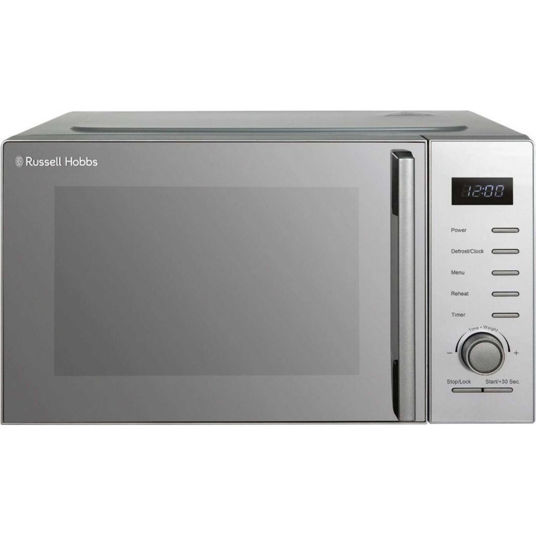 Russell Hobbs RHM2348S 23L Solo Microwave - Silver - Image 1