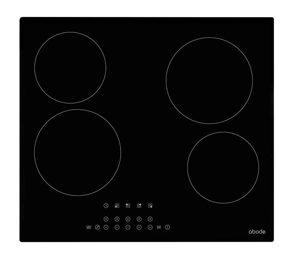 ABODE A60EH301B 59 cm Electric Ceramic Hob - Black, Black - Image 1