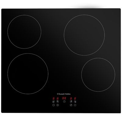 RUSSELL HOBBS RH60EH413B 59 cm Electric Ceramic Hob - Black, Black