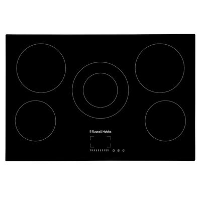 RUSSELL HOBBS RH77EH413B 77 cm Electric Ceramic Hob - Black, Black