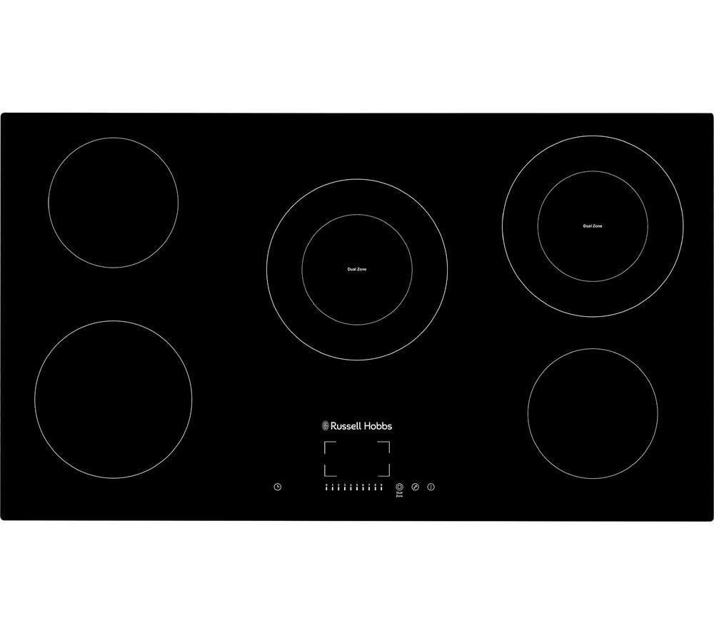 Russell Hobbs 60cm 4 Zone Induction Hob with Dual Flex Bridge - Image 1