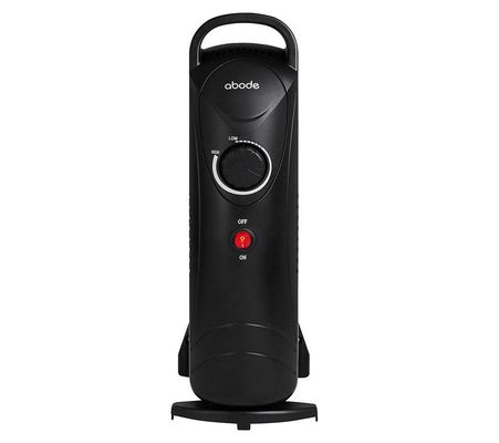 ABODE AOFR5001B Portable Oil-Filled Radiator - Black, Black