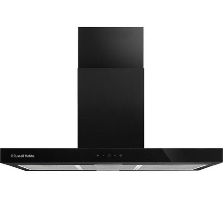 Russell Hobbs 90cm Island Cooker Hood - Black