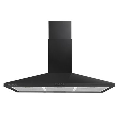 RUSSELL HOBBS RH90SCH03A1B Chimney Cooker Hood - Black, Black
