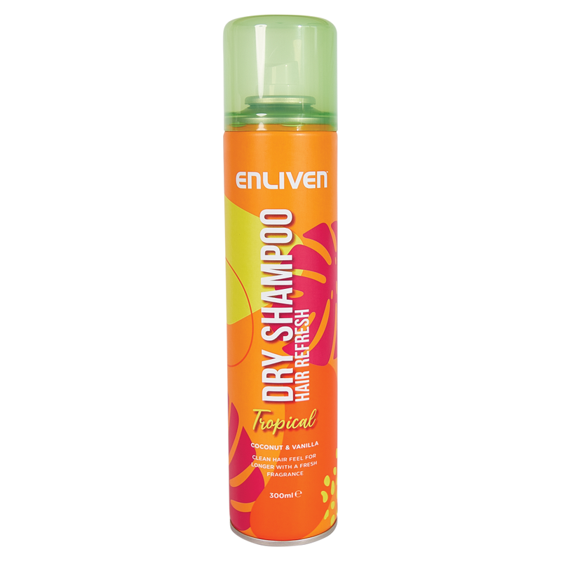 Enliven Dry Shampoo 300ml - Tropical - Image 1