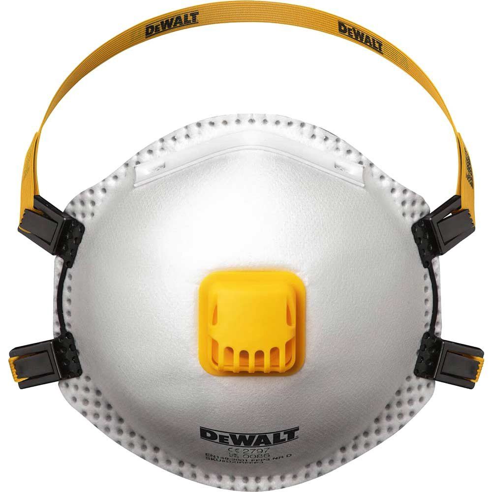 DeWalt Respiration FFP3 Disposable Respirator Mask Pack of 10 - Image 1