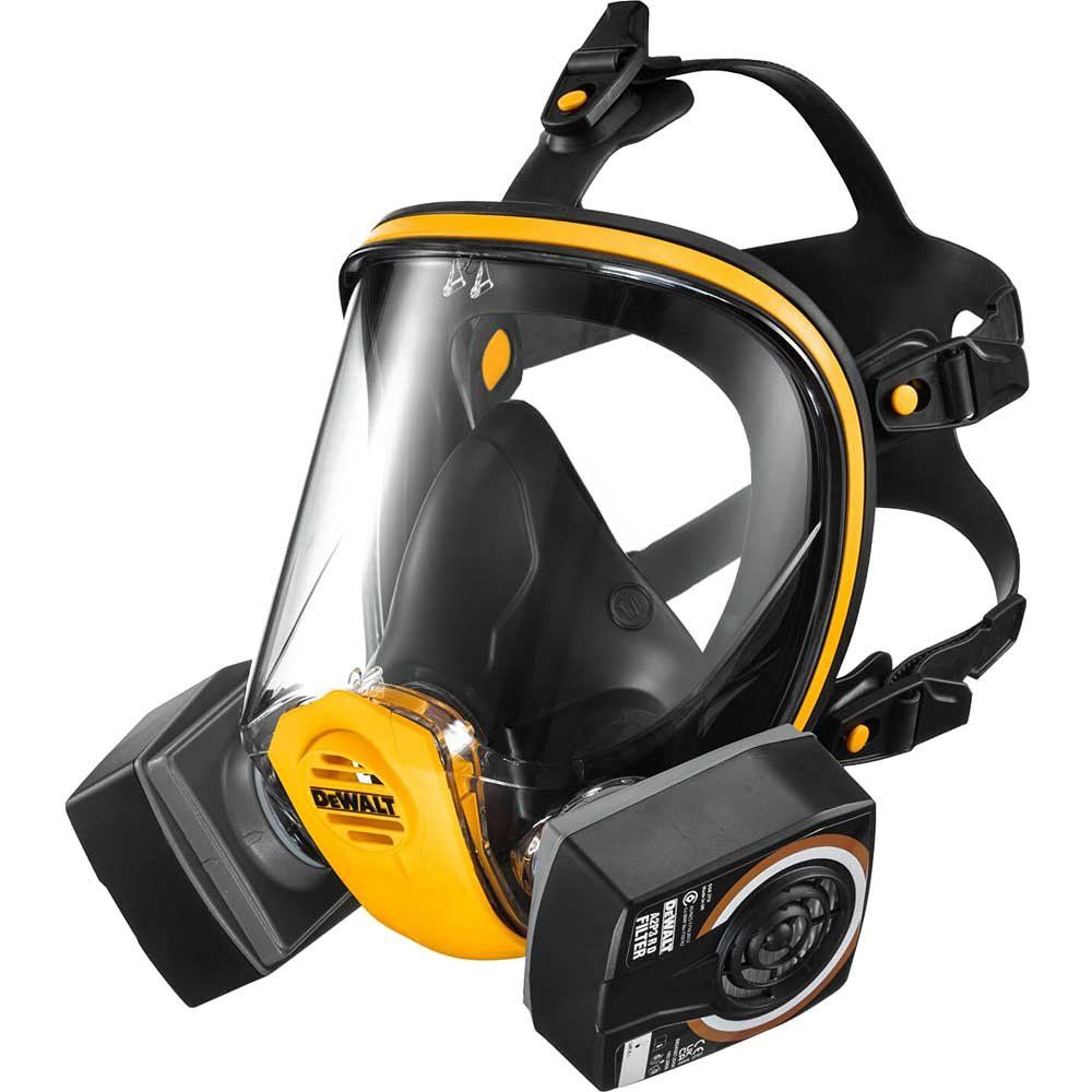 DeWalt Respiration A2P3 Full Face Mask Respirator - Image 1