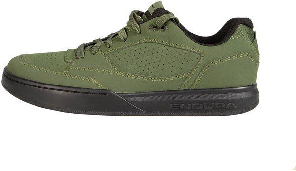 Endura Hummvee Flat MTB Shoes Olive Green - Thumbnail 2
