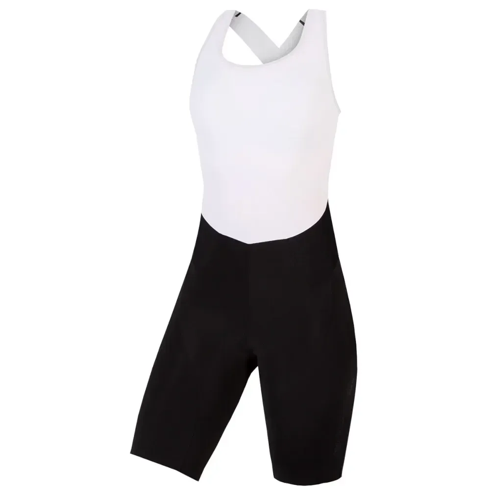 Endura Pro SL Womens Drop Seat Bibshorts with Pad Black - Image 1