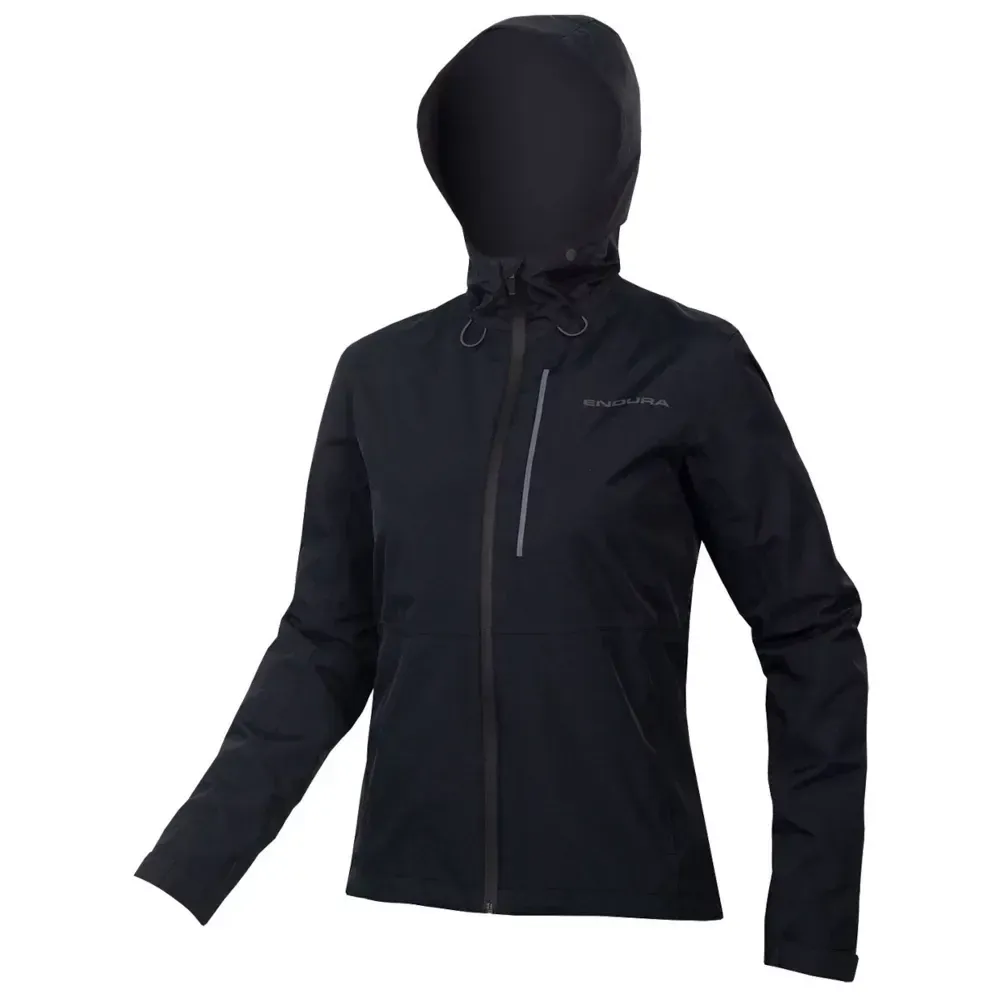 Endura Hummvee Waterproof Hooded Womens Jacket Black - Image 1