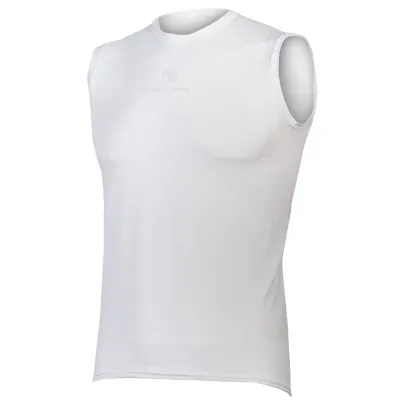Endura Translite Sleeveless Baselayer II White