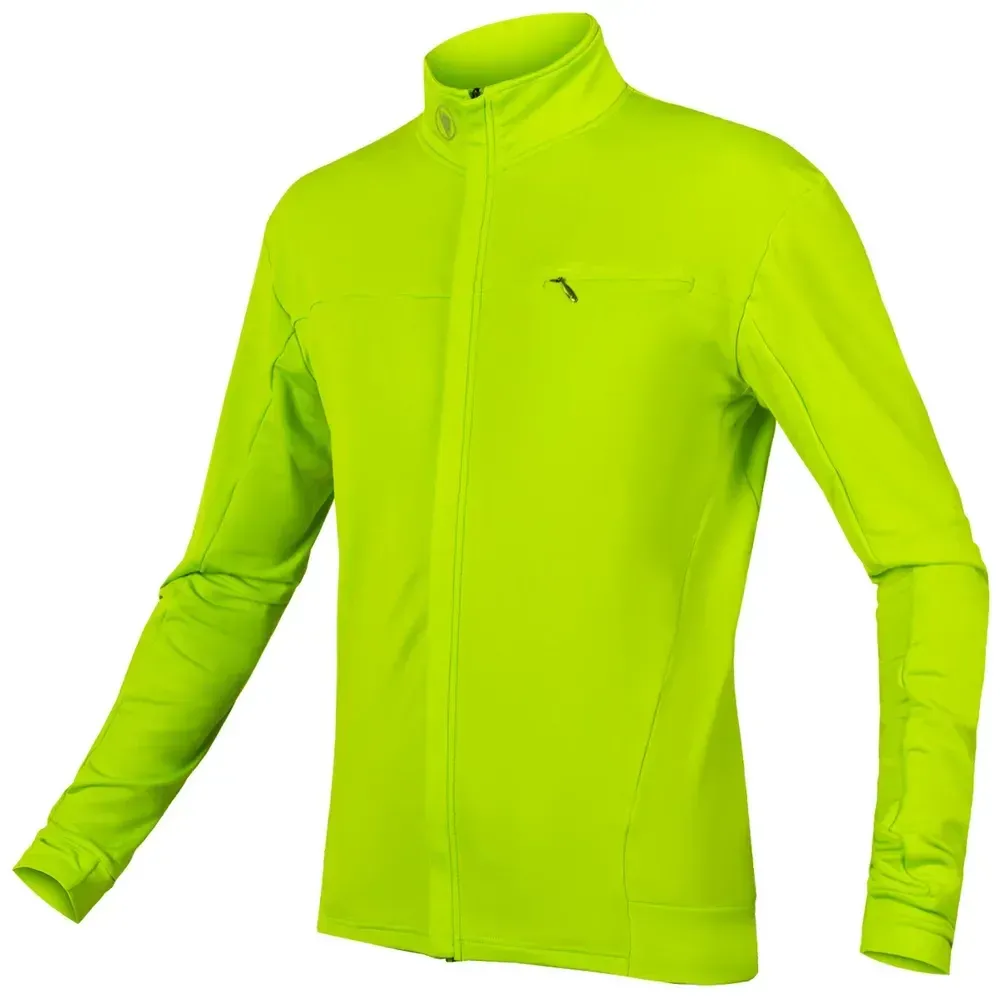 Endura Xtract Roubaix LS Jersey Hi-Viz Yellow - Image 1