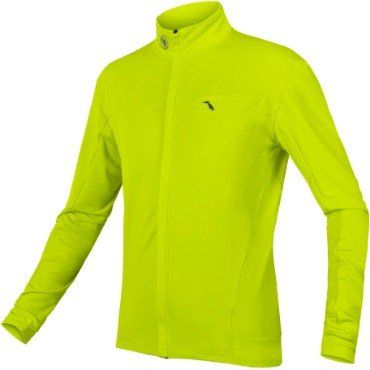 Endura Xtract Roubaix LS Jersey Hi-Viz Yellow - Thumbnail 2
