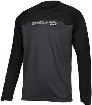 Endura MT500 Burner LS MTB Jersey Black - Thumbnail 2