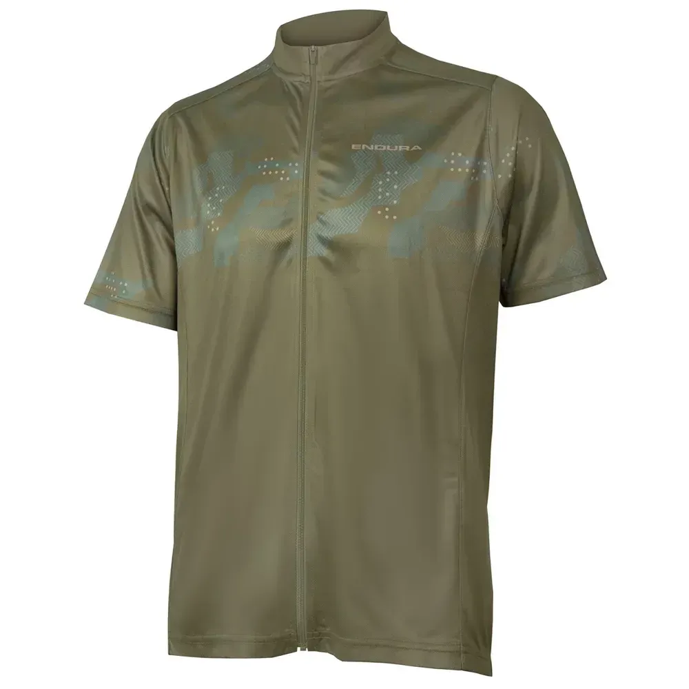 Endura Hummvee Ray SS MTB Jersey Olive Green - Image 1
