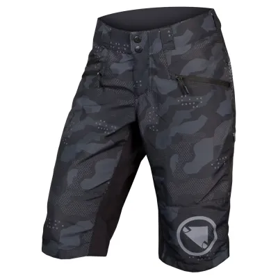 Endura SingleTrack Womens MTB Shorts II Black Camo