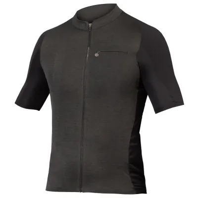 Endura GV500 Reiver SS Road Jersey Black