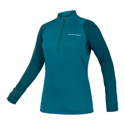 Endura SingleTrack Womens Fleece Deep Teal