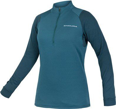 Endura SingleTrack Womens Fleece Deep Teal - Thumbnail 2