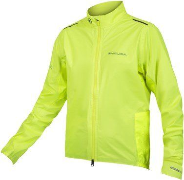 Endura Pro SL Water Proof Shell Jacket Hi-Vis Yellow - Thumbnail 2