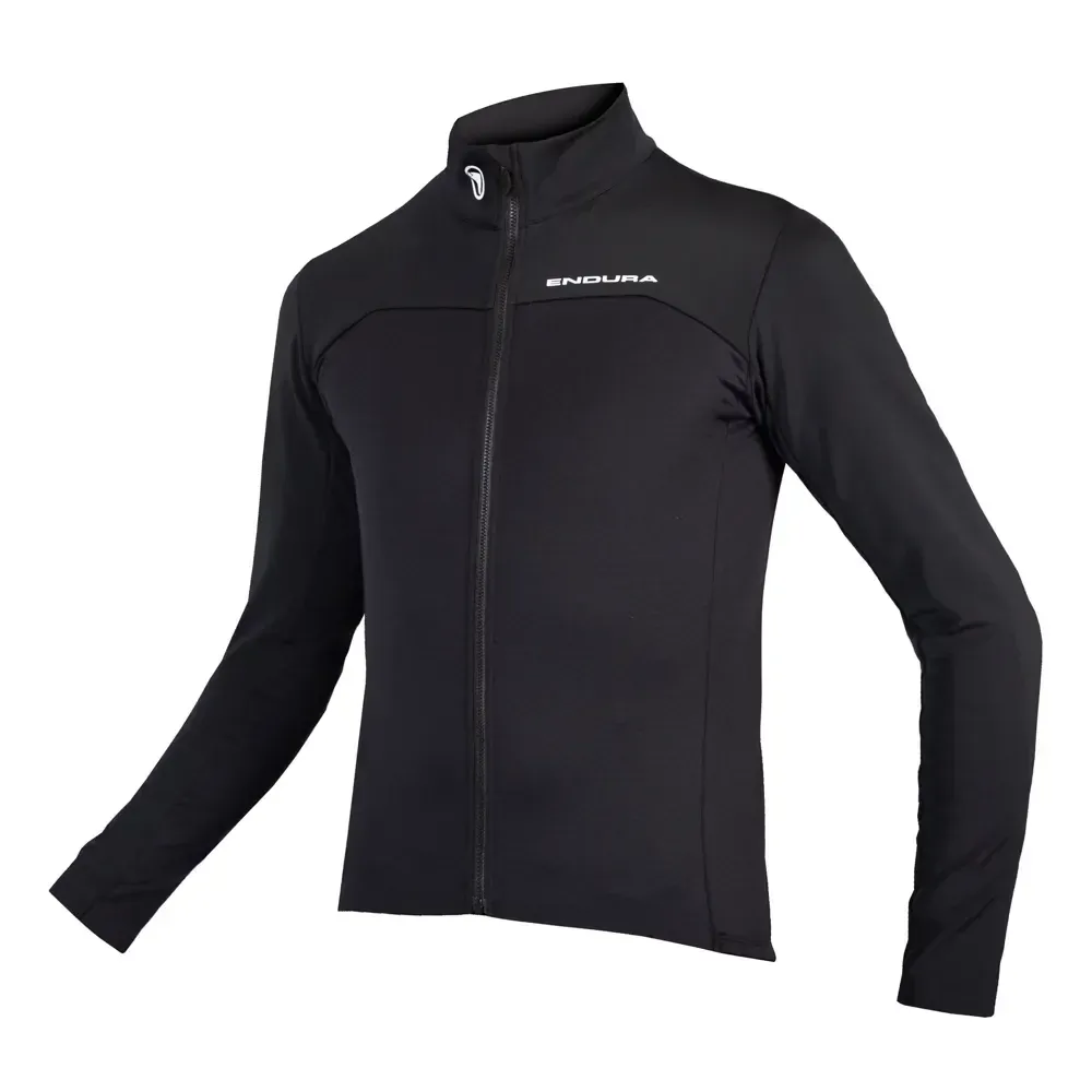Endura FS260 Pro Roubaix LS Jersey Black - Image 1