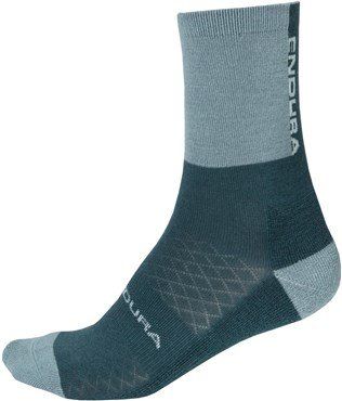 Endura BaaBaa Merino Winter Womens Socks Deep Teal - Thumbnail 2