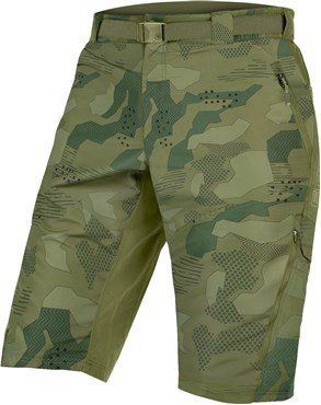 Endura Hummvee Shorts with Liner Tonal Olive - Thumbnail 2