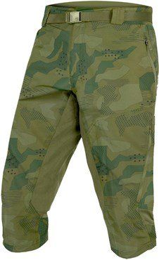 Endura Hummvee 3/4 Shorts Tonal Olive Camo - Thumbnail 2