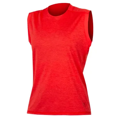 Endura SingleTrack Women's Tank Top Pomegranate