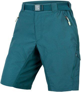 Endura Hummvee Women's Shorts with Liner Deep Teal - Thumbnail 2